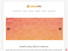 Tablet Screenshot of naranjatec.com